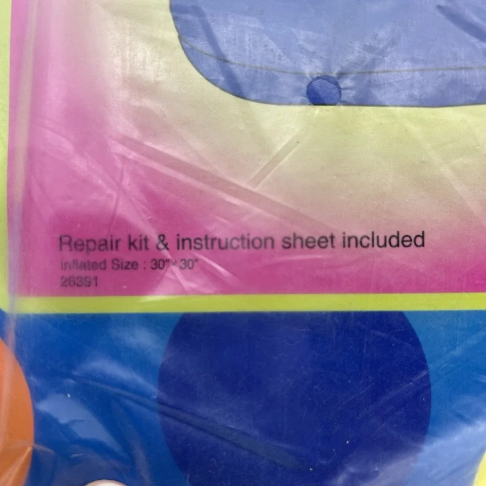 Inflatable Air Chair Furniture Pink Adult  Size 90s Y2K Retro Dorm New Old Rare‎